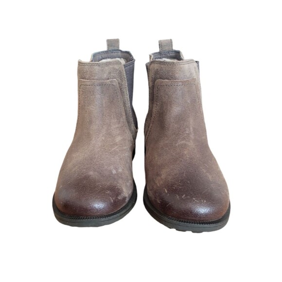 UGG Australia Bonham II Water Resistant Leather Boot Ankle Bootie 1095150 SZ 6.5 - Picture 3 of 11